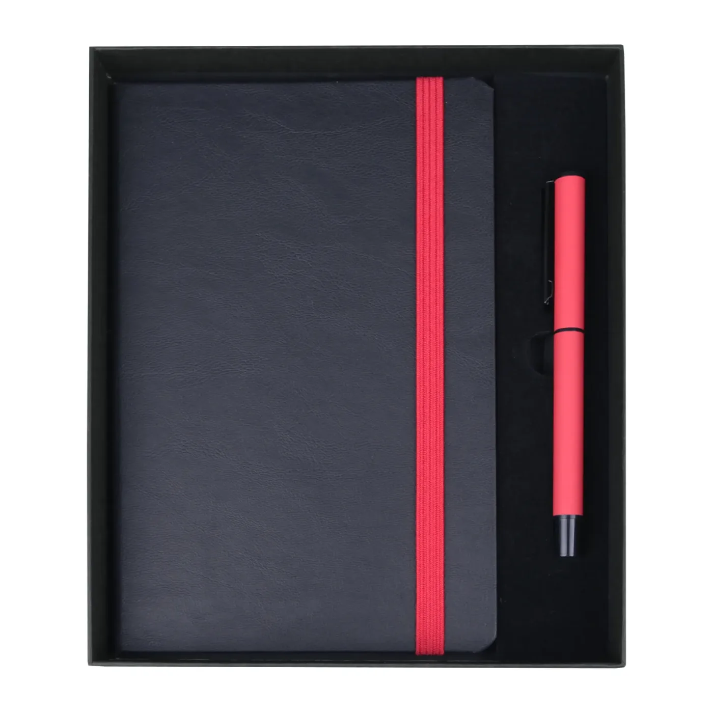 Premium Promosyon Gülpınar Defter ve Roller Kalem Seti – 13×21 cm Özel Kutulu Kurumsal Hediye Seti — görsel 3
