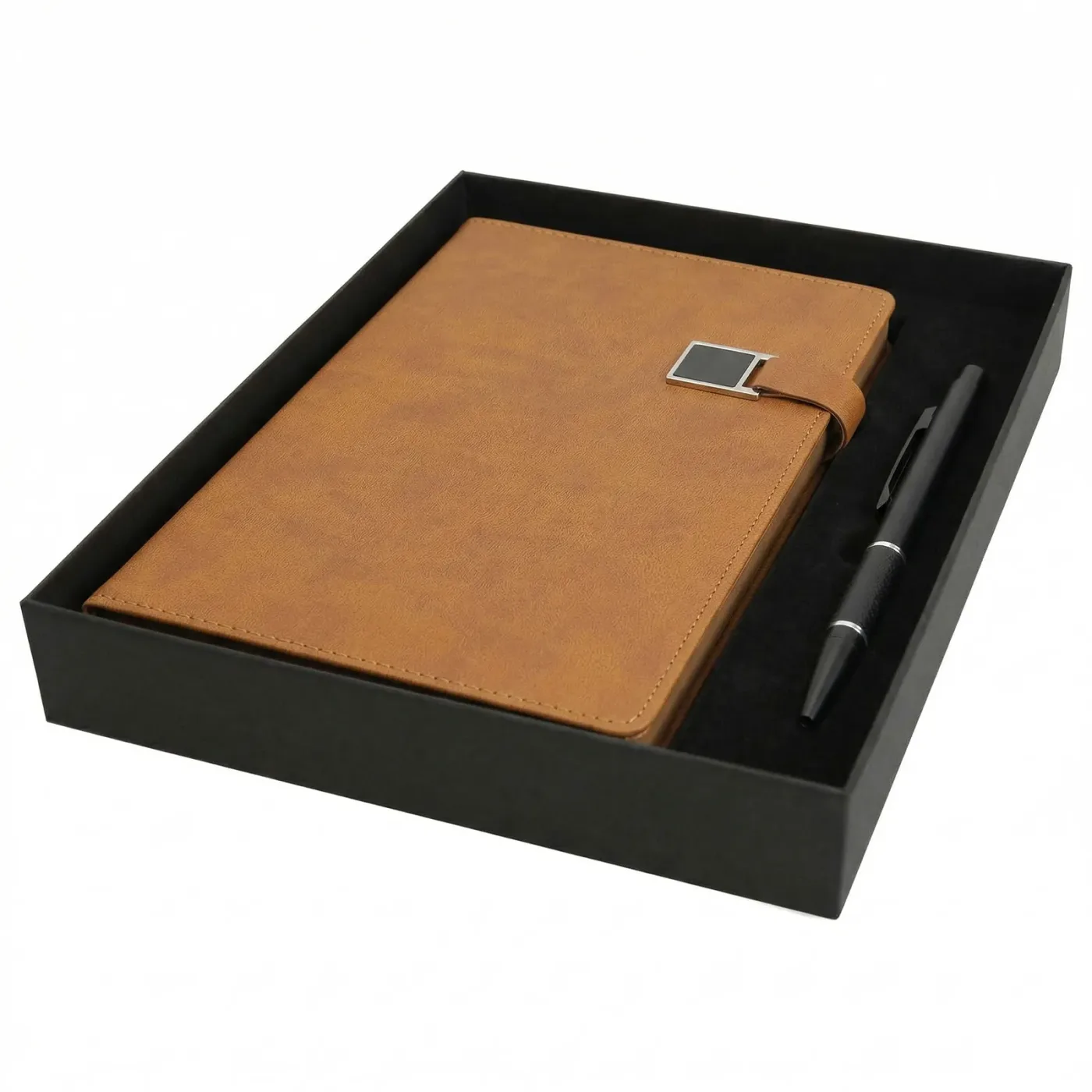 Premium Promosyon Defter ve Kalem Seti – 13×21 cm Özel Kutulu Kurumsal Hediye ve Kişiye Özel Baskılı Defter Seti — görsel 7
