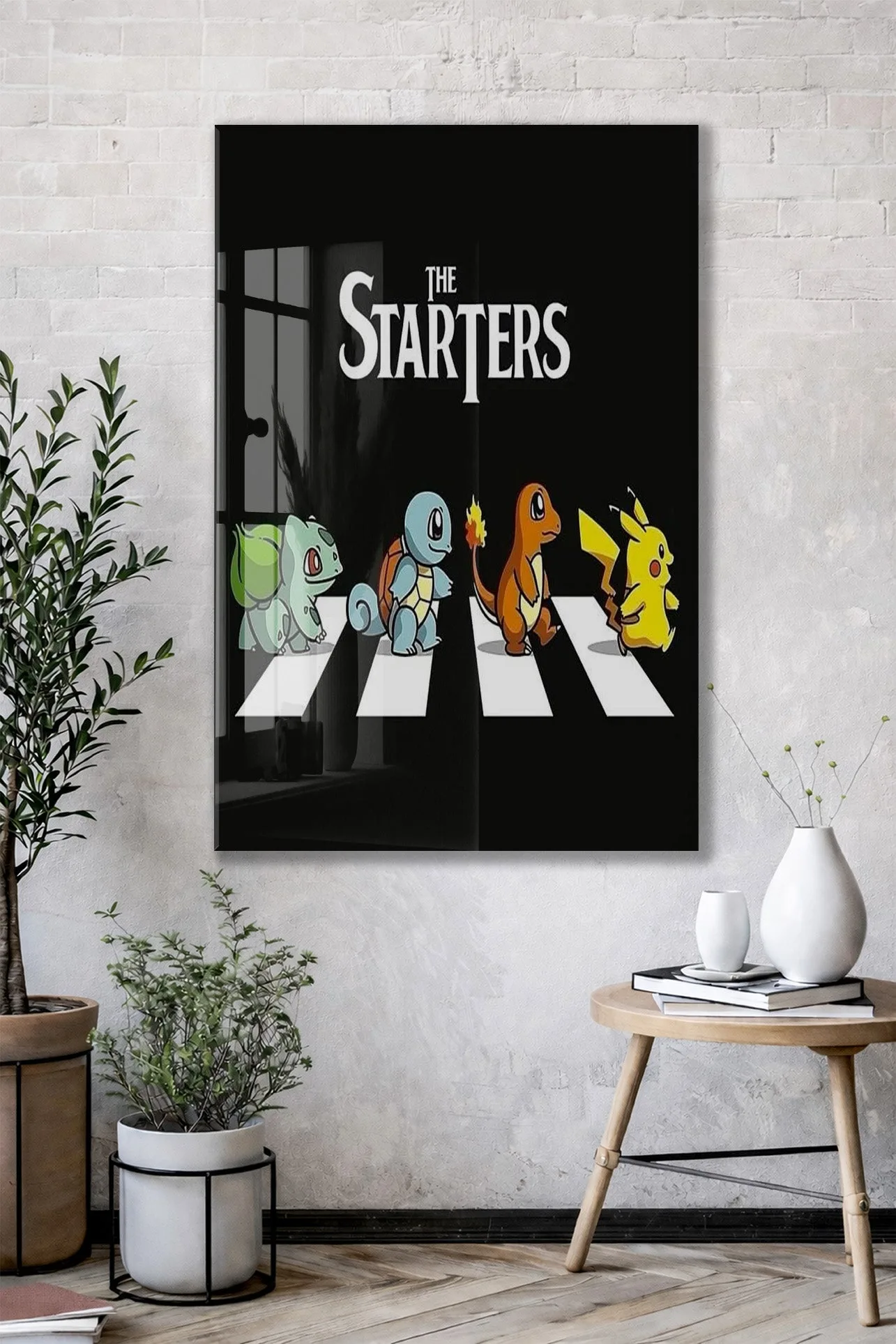 Pokemon The Starters Cam Tablo – Gamer ve Genç Odası Dekoru - Peony099 — görsel 7