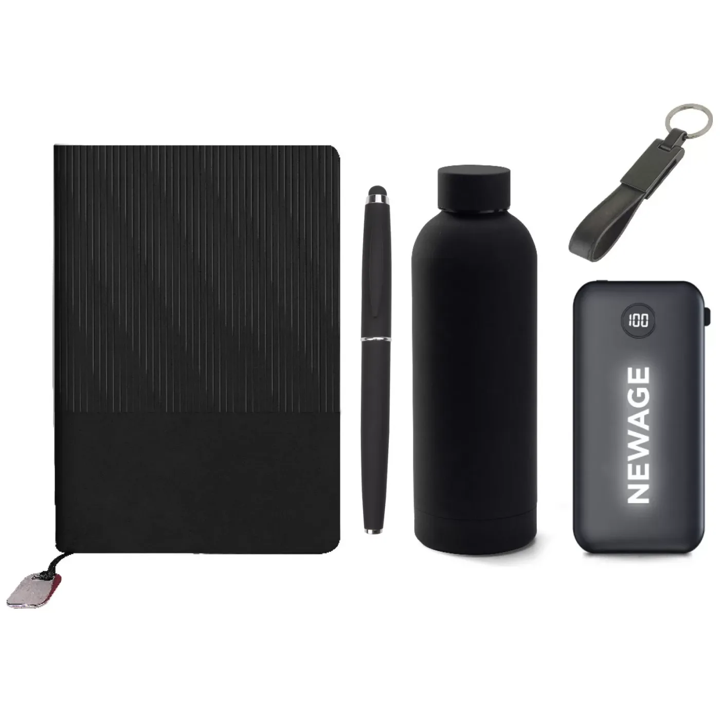 Premium Promosyon Altıağaç 5’li Kurumsal Hediye Seti – Powerbank, Termos, Defter, Kalem ve Anahtarlık — görsel 2