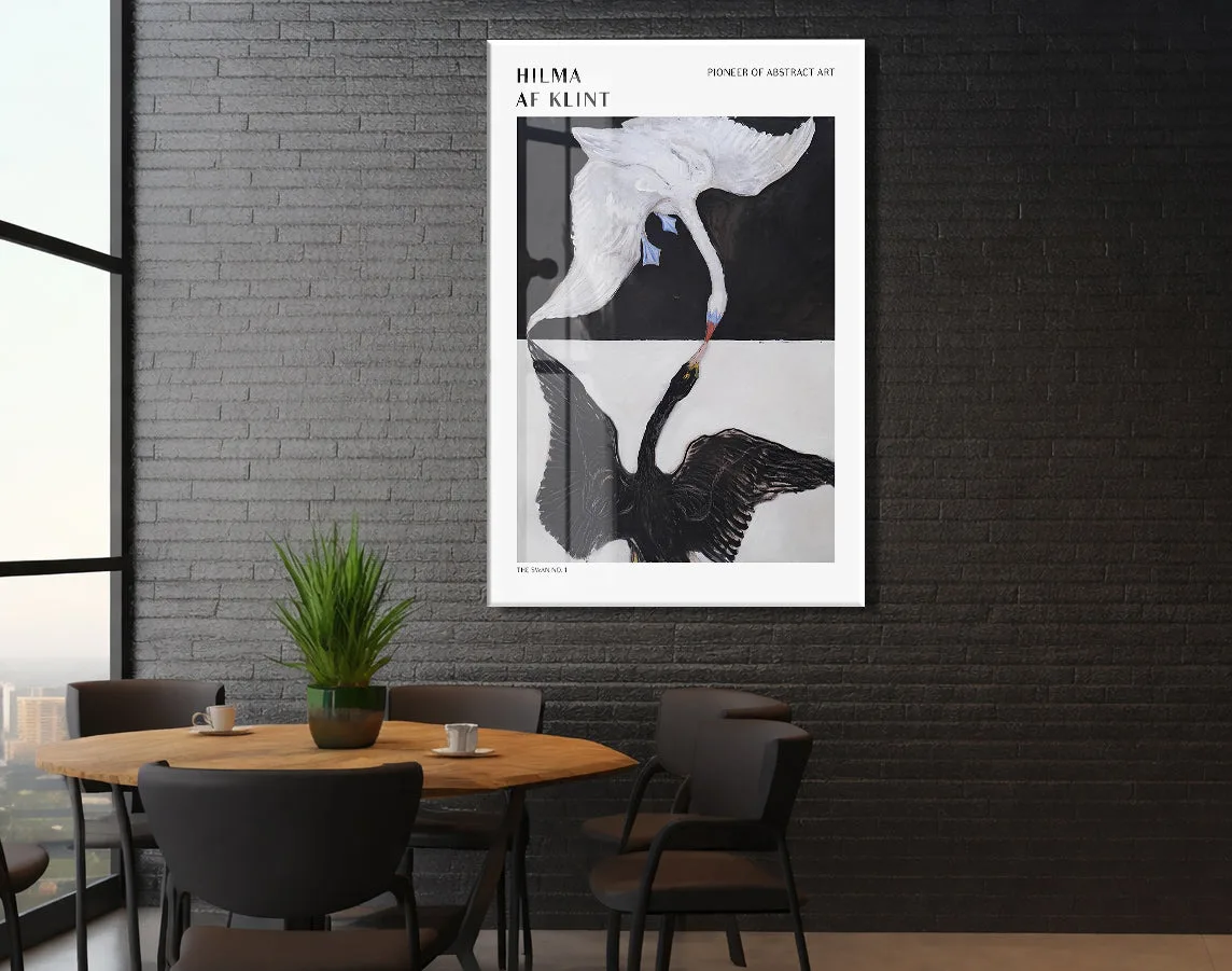 Hilma af Klint The Swan Cam Tablo | Modern Soyut Sanat Duvar Dekoru - Peony163 — görsel 5