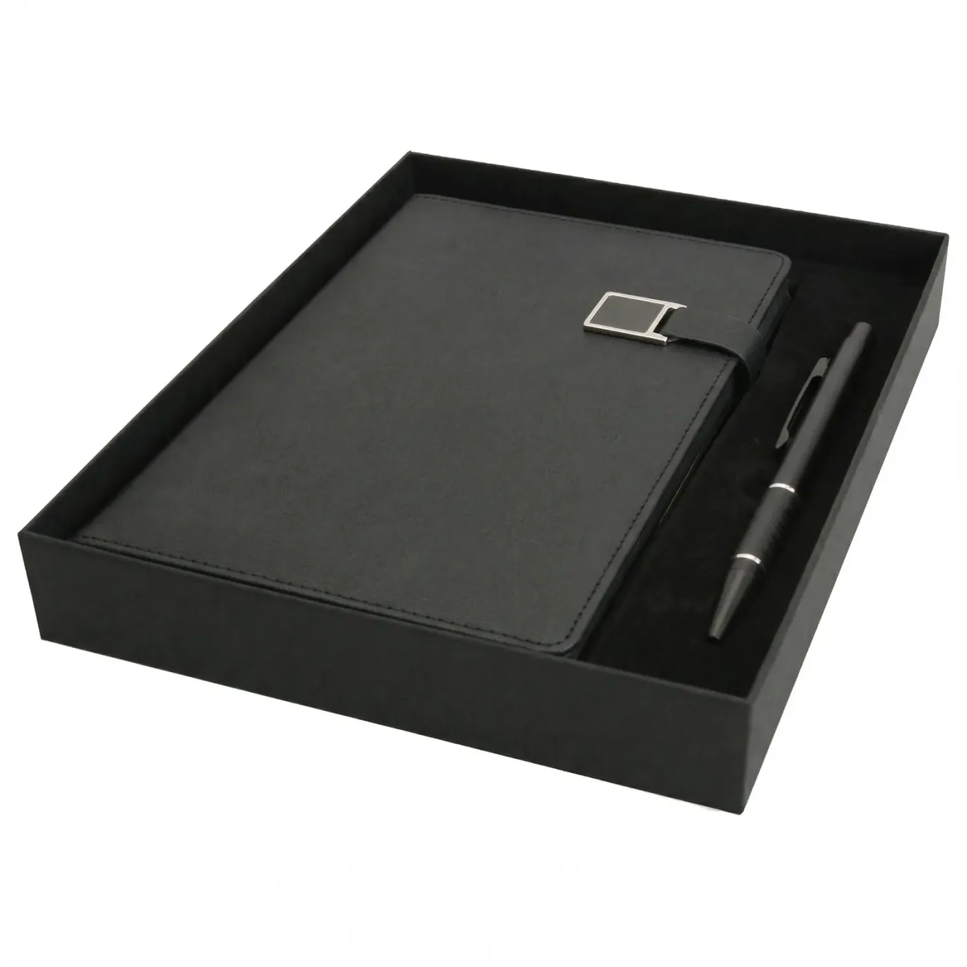 Premium Promosyon Defter ve Kalem Seti – 13×21 cm Özel Kutulu Kurumsal Hediye ve Kişiye Özel Baskılı Defter Seti — görsel 2