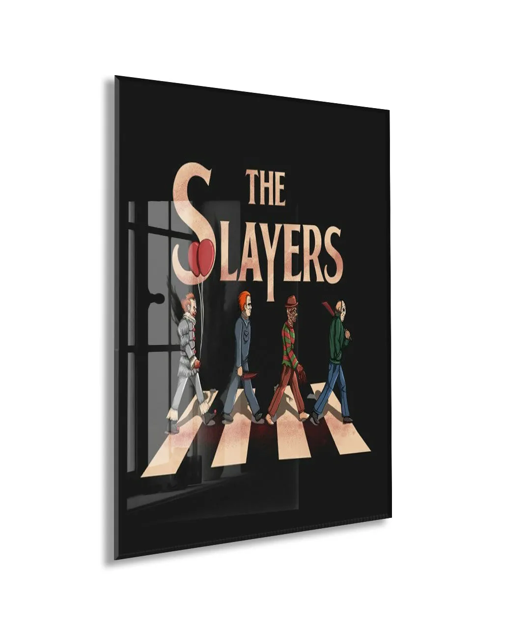The Slayers Karakter Temalı Kanvas Tablo – Korku Figürlü Retro Duvar Dekoru- Peony104 — görsel 1