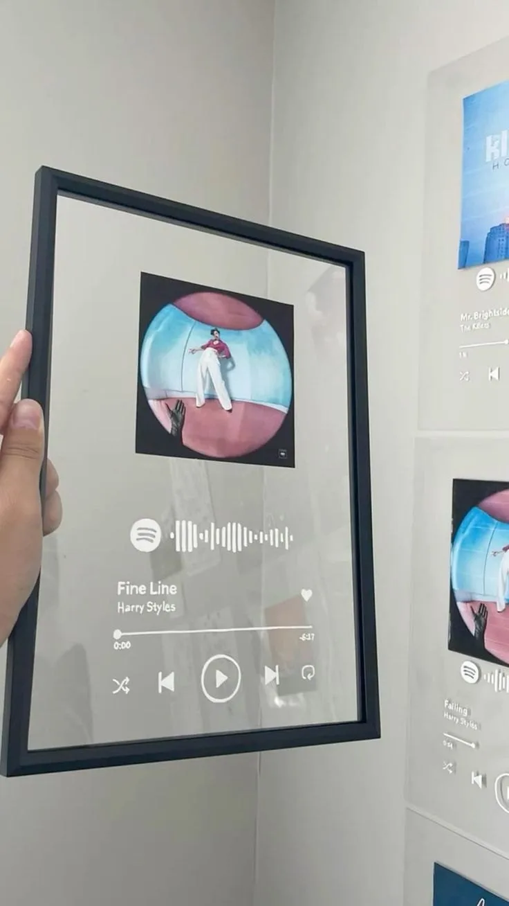 Kişiye Özel Spotify Şarkı Çerçevesi – Fotoğraflı Pleksi Müzik Tablosu — görsel 7