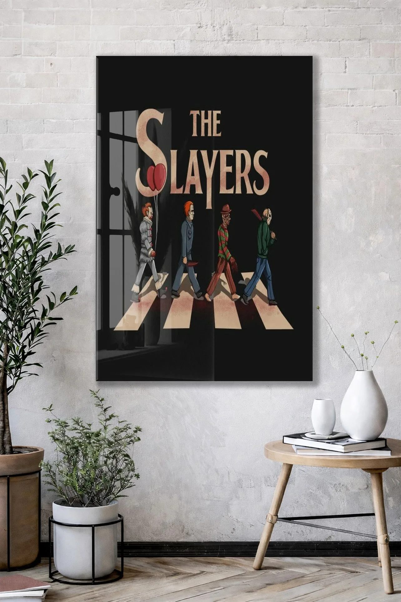 The Slayers Karakter Temalı Kanvas Tablo – Korku Figürlü Retro Duvar Dekoru- Peony104 — görsel 2