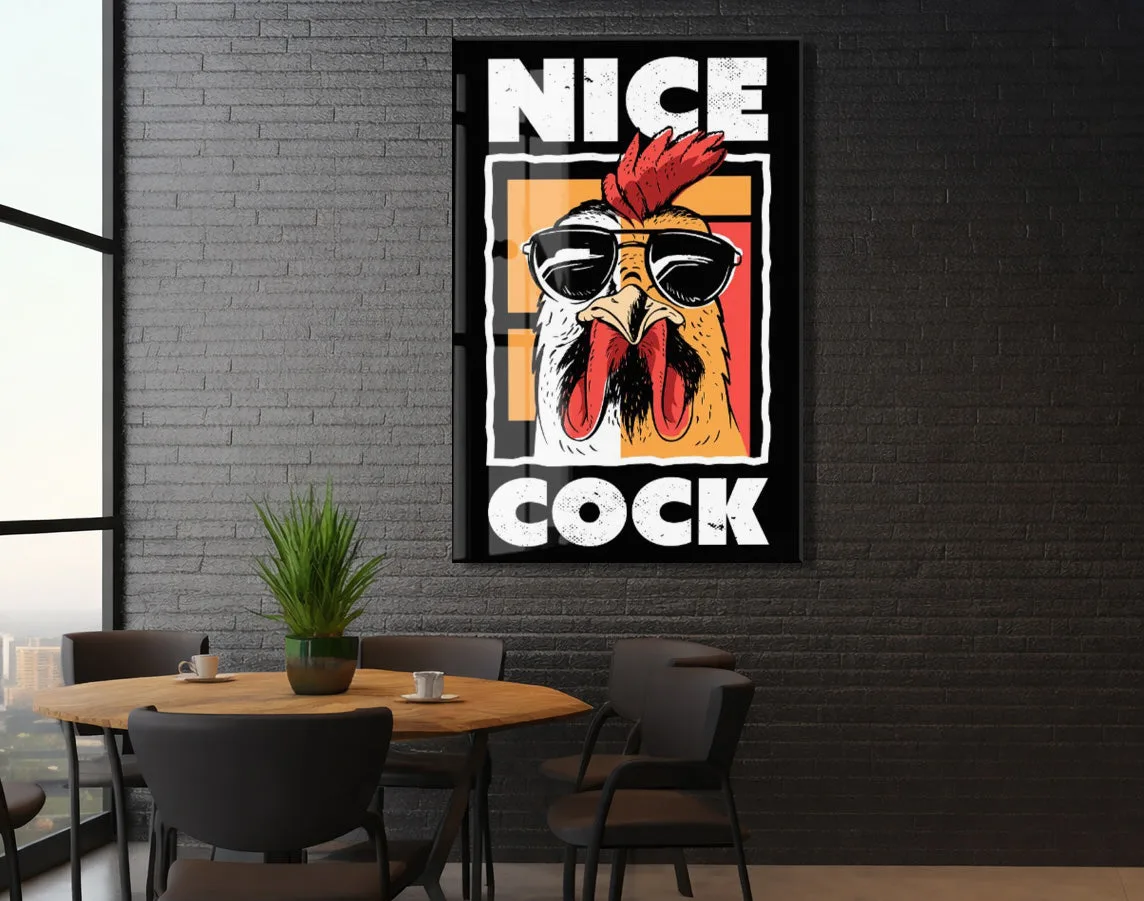 Pop Art Horoz Cam Tablo – Genç Odası ve Bar Dekoru - Peony094 — görsel 6