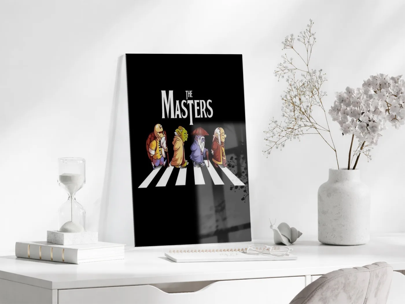 Legendary Masters Crosswalk Poster – Humorous Retro Style Wall Decor – Gift for Movie & Sci-Fi Fans - Peony100 — görsel 4