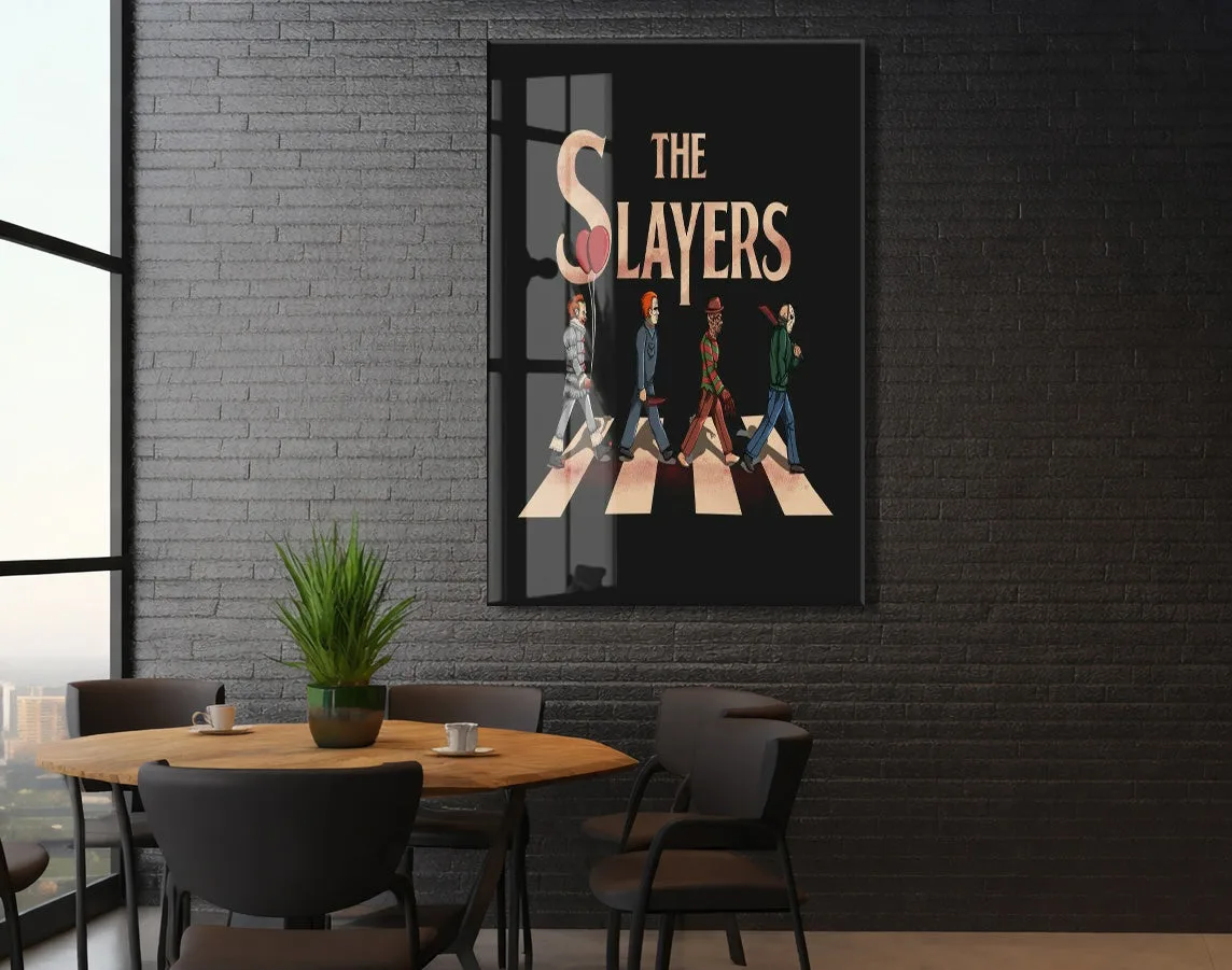 The Slayers Karakter Temalı Kanvas Tablo – Korku Figürlü Retro Duvar Dekoru- Peony104 — görsel 6