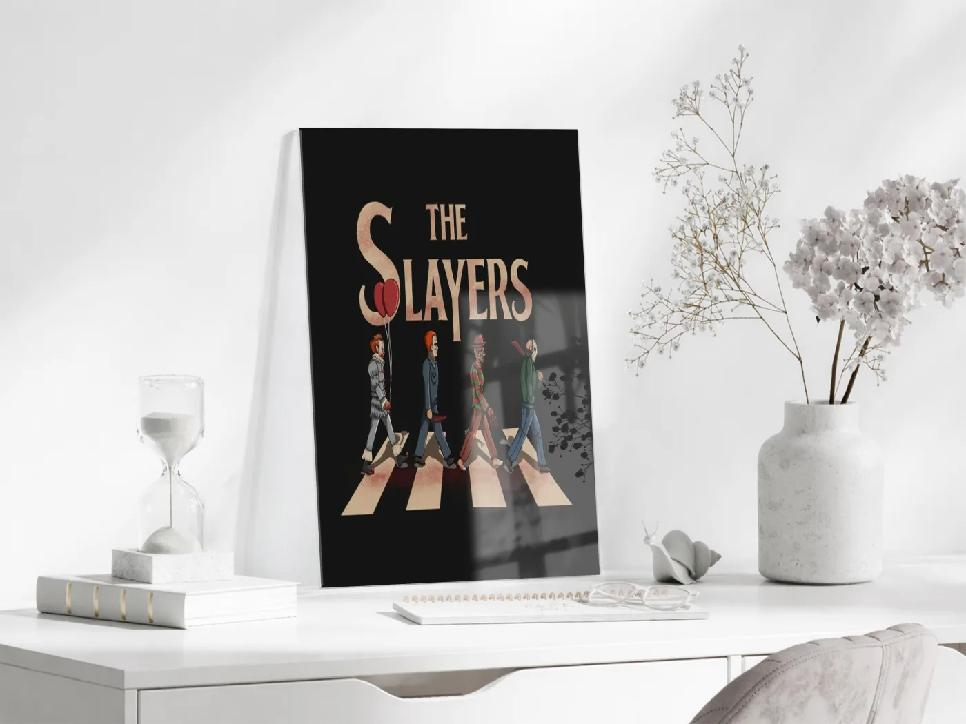 The Slayers Karakter Temalı Kanvas Tablo – Korku Figürlü Retro Duvar Dekoru- Peony104 — görsel 4