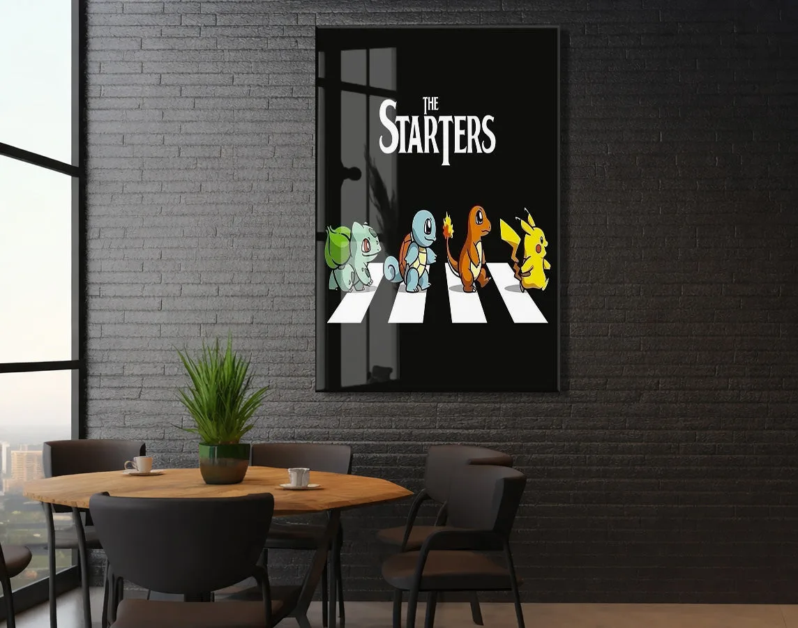 Pokemon The Starters Cam Tablo – Gamer ve Genç Odası Dekoru - Peony099 — görsel 5
