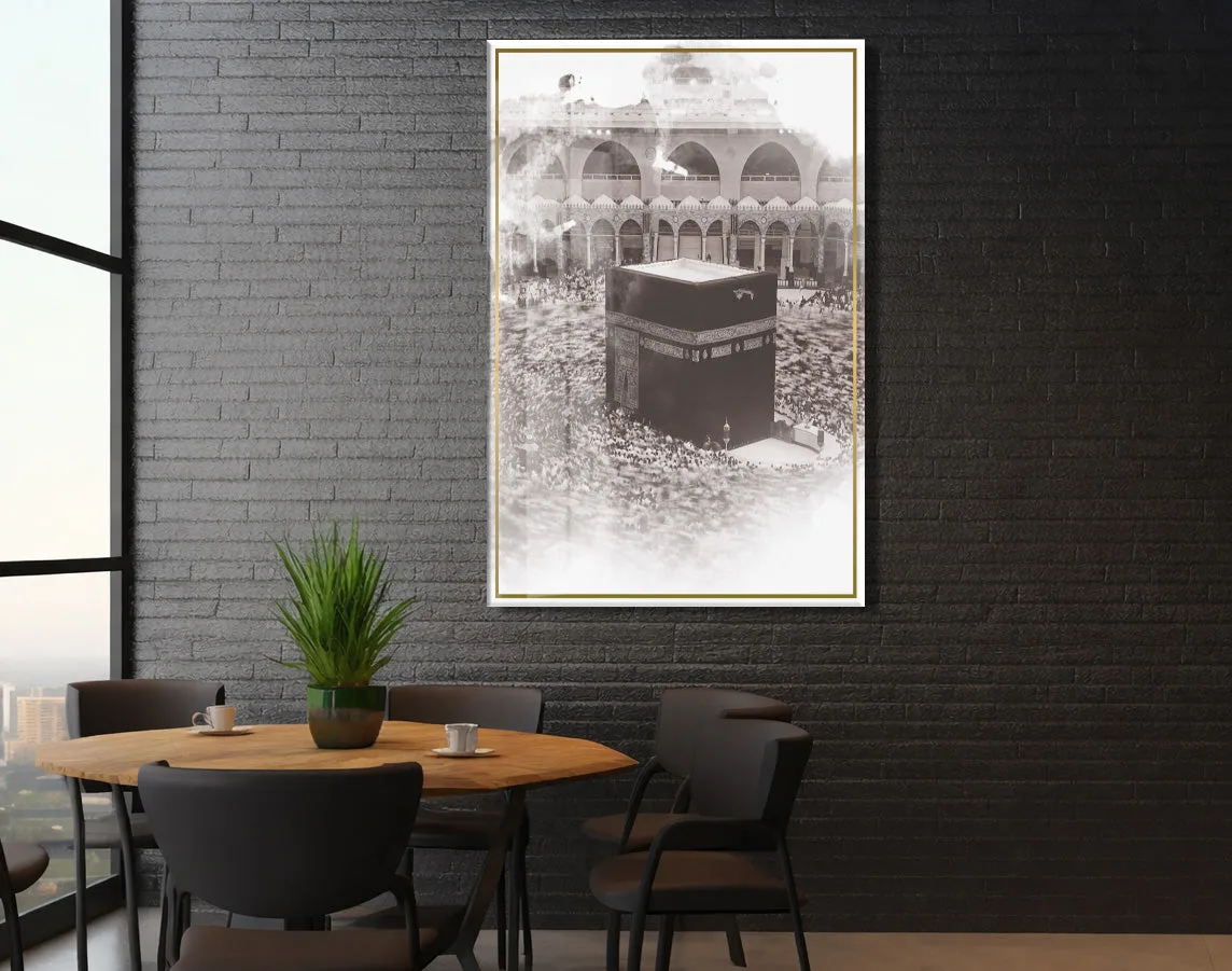 Kabe İslami Cam Tablo- PeonyDini058 — görsel 5