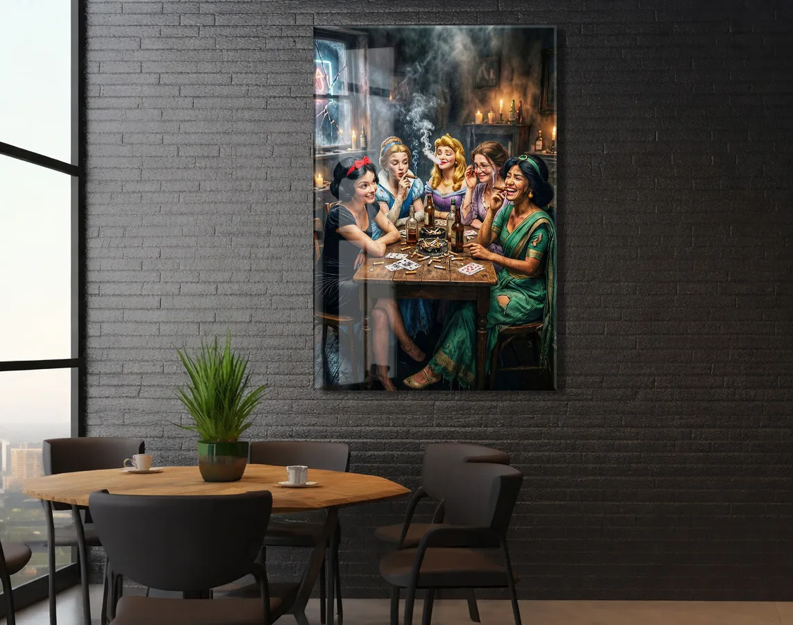 Sinema Tadında Poker Masası Tablosu – Modern & Retro Harman Duvar Sanatı - Peony107 — görsel 6