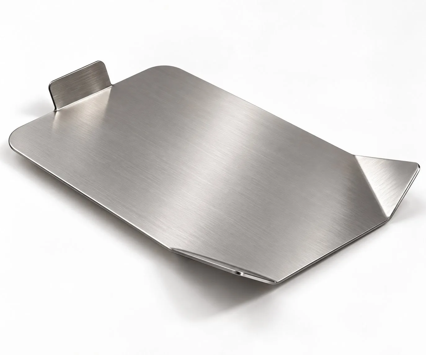 Culina | Paslanmaz Çelik Kesme Tahtası – 27x38 cm Hijyenik Metal Mutfak Doğrama ve Hazırlık Tahtası — görsel 2