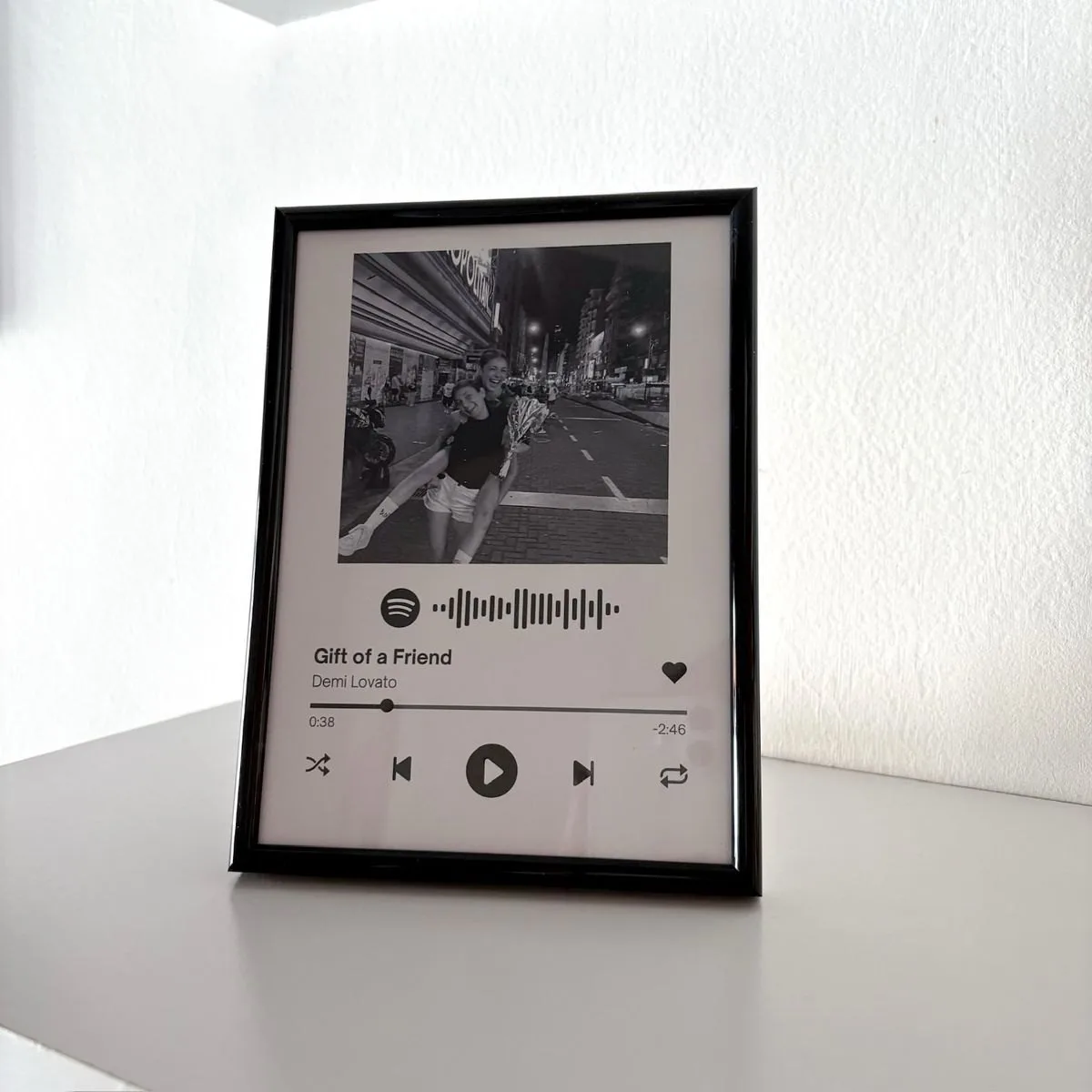 Kişiye Özel Spotify Şarkı Çerçevesi – Fotoğraflı Pleksi Müzik Tablosu — görsel 4