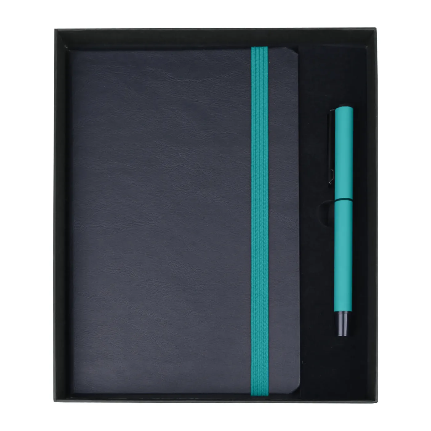 Premium Promosyon Gülpınar Defter ve Roller Kalem Seti – 13×21 cm Özel Kutulu Kurumsal Hediye Seti — görsel 1