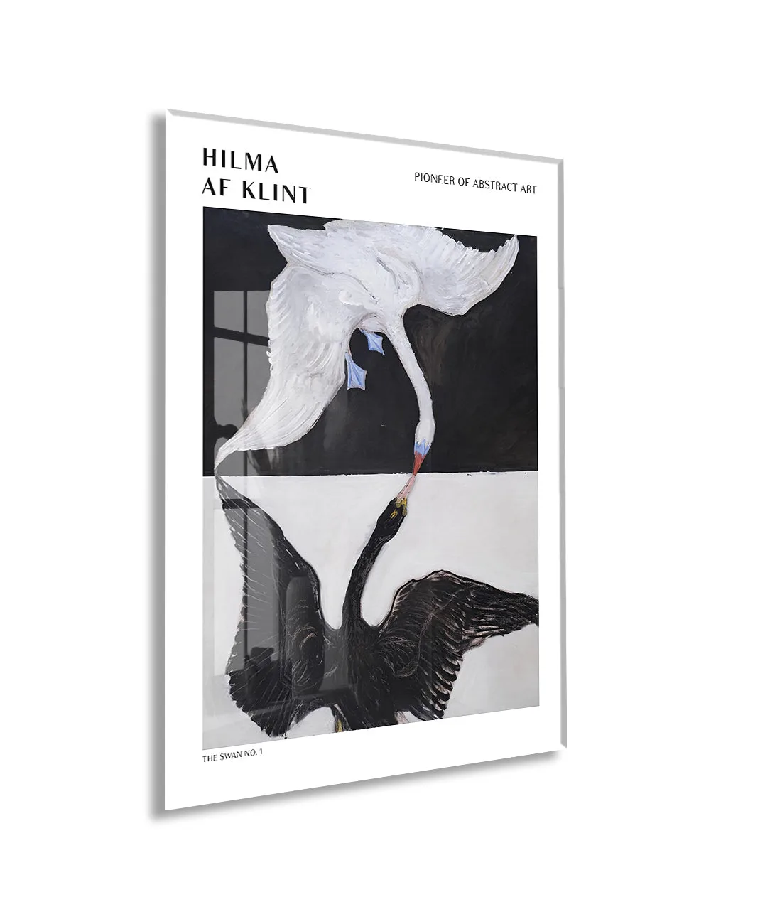 Hilma af Klint The Swan Cam Tablo | Modern Soyut Sanat Duvar Dekoru - Peony163 — görsel 1