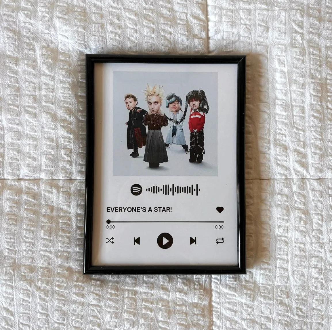 Kişiye Özel Spotify Şarkı Çerçevesi – Fotoğraflı Pleksi Müzik Tablosu — görsel 5