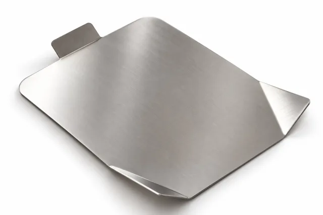 Culina | Paslanmaz Çelik Kesme Tahtası – 27x38 cm Hijyenik Metal Mutfak Doğrama ve Hazırlık Tahtası