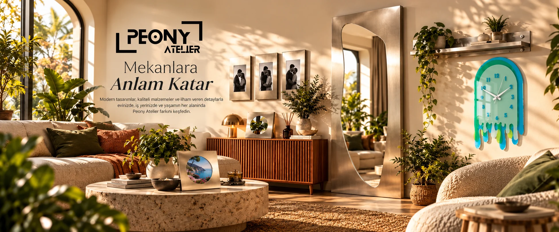 Peony Atelier — Mekanlara Anlam Katar